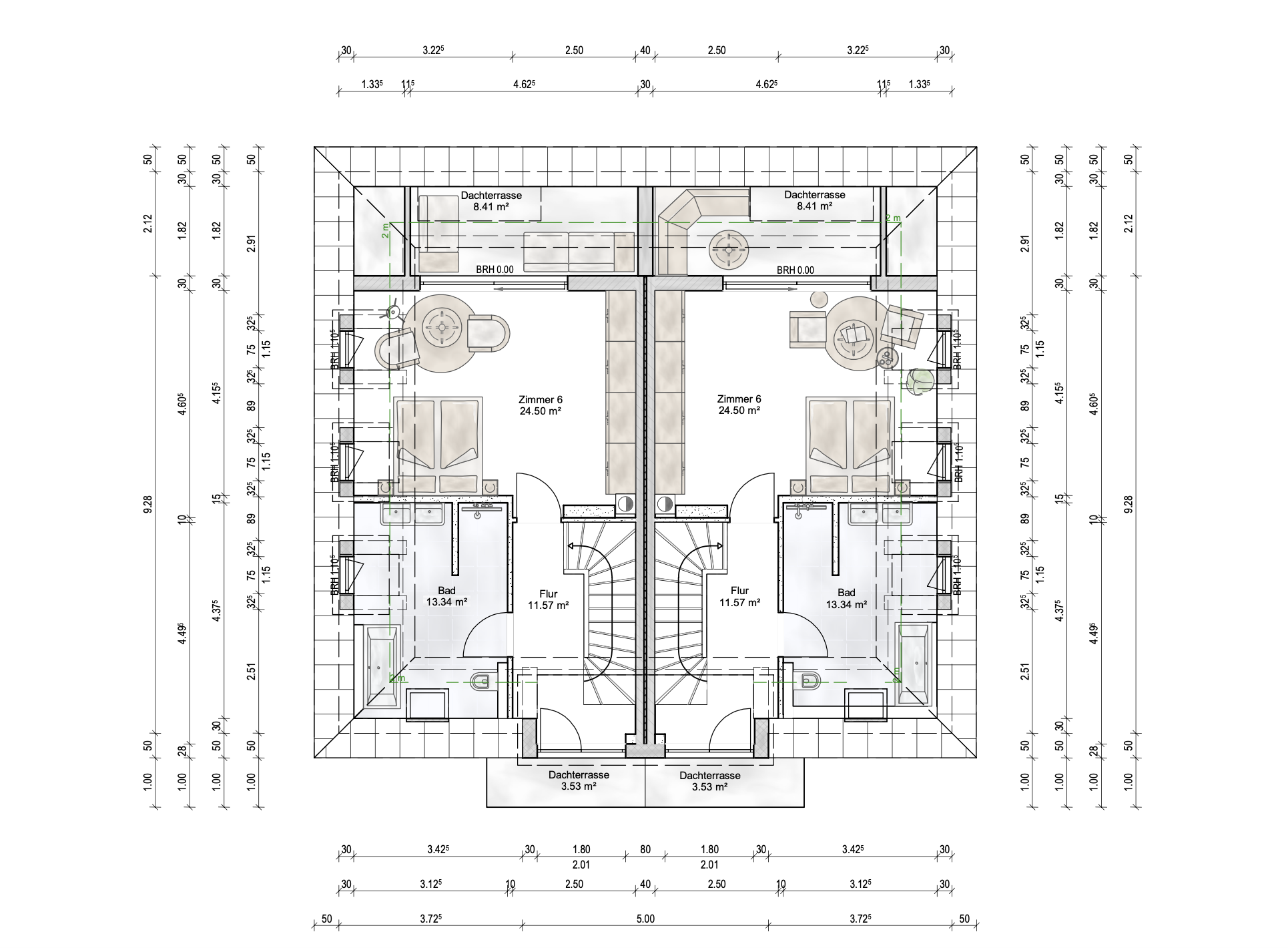 Grundriss Dachgeschoss